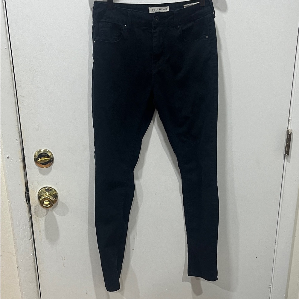 Bullhead Womans Dark Blue Skinny Jeans